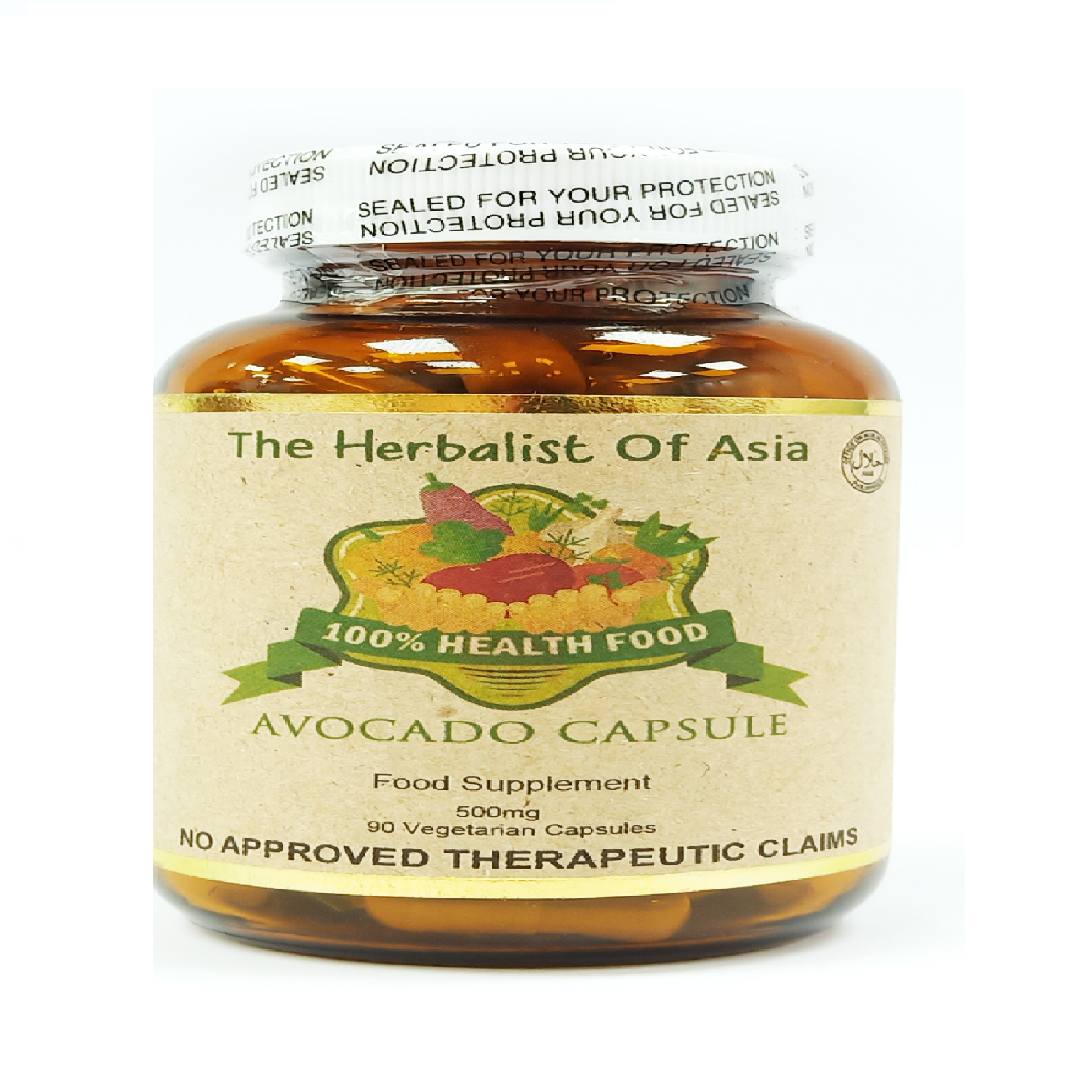 The Herbalist Of Asia Avocado Capsule 100 bottles The Herbalist Of Asia Avocado Capsule 100 bottles