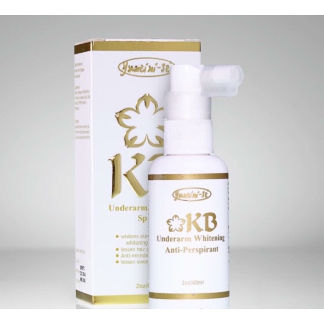 KB Underarm Whitening Spray