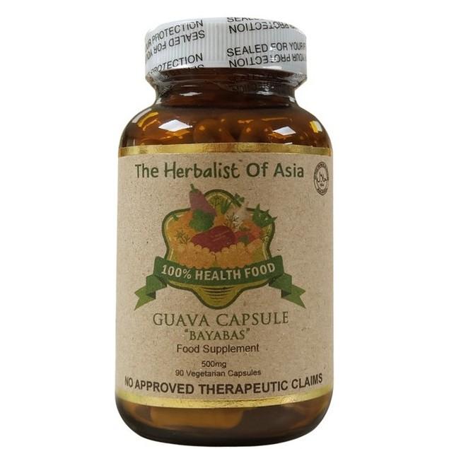 The Herbalist Of Asia 90 Vegetarian Capsule 500mg Guava capsule 500 Bottles The Herbalist Of Asia 90 Vegetarian Capsule 500mg Guava capsule 500 Bottles