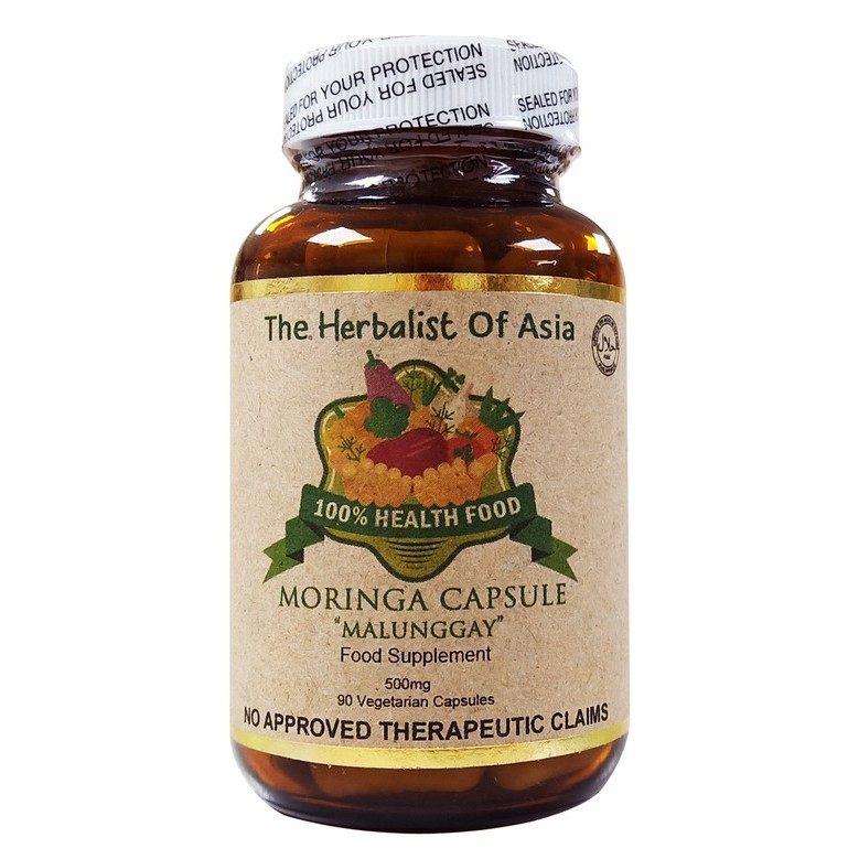 The Herbalist Of Asia 90 Vegetarian Capsule 500mg moringga/ Malunggay capsule 1 Bottle The Herbalist Of Asia 90 Vegetarian Capsule 500mg moringga/ Malunggay capsule 1 Bottle