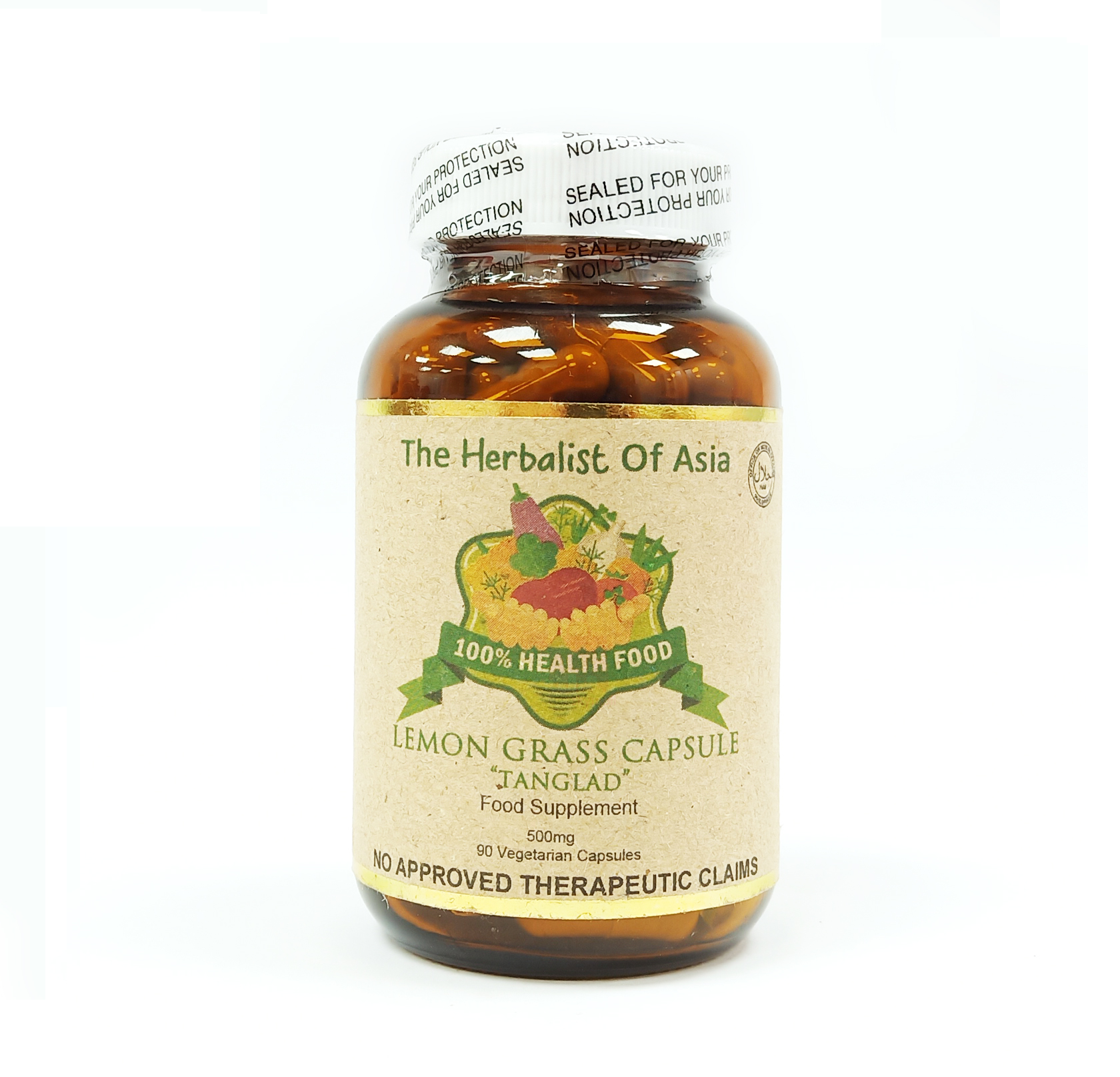 The Herbalist Of Asia 90 Vegetarian Capsule 500mg Tanglad 500 Bottles The Herbalist Of Asia 90 Vegetarian Capsule 500mg Tanglad 500 Bottles
